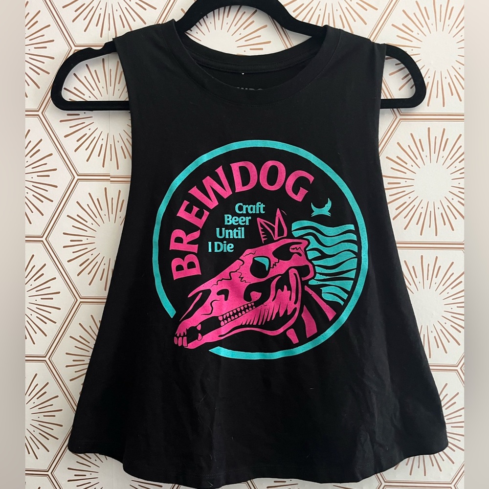 Skeleton horse cropped cutout muscle tank
